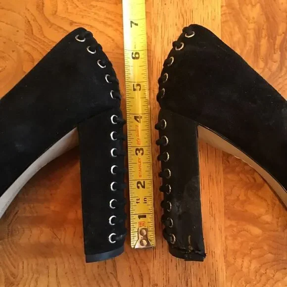 🎃 VINCE CAMUTO Corset Back Block Heel! - Picture 5 of 8